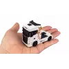 Amewi Mini-Scania 730 S con rimorchio a cassa 1:64 RTR, bianco (22784)