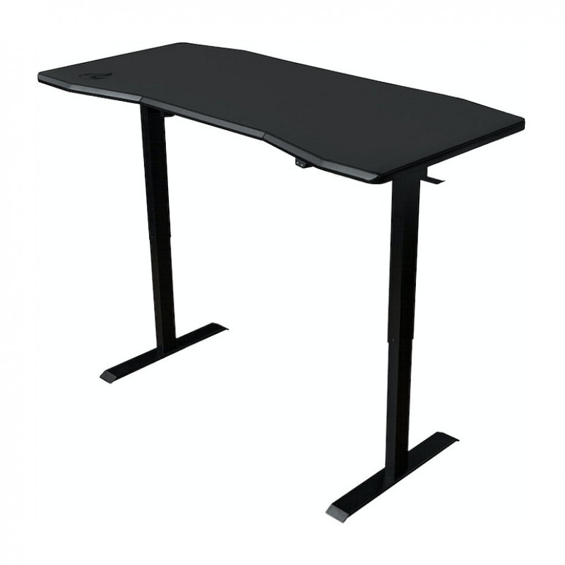 Scrivania gaming Nitro Concepts D16E NC-GP-DK-008, Carbon Black, 1600x800, regolabile elettricamente in altezza