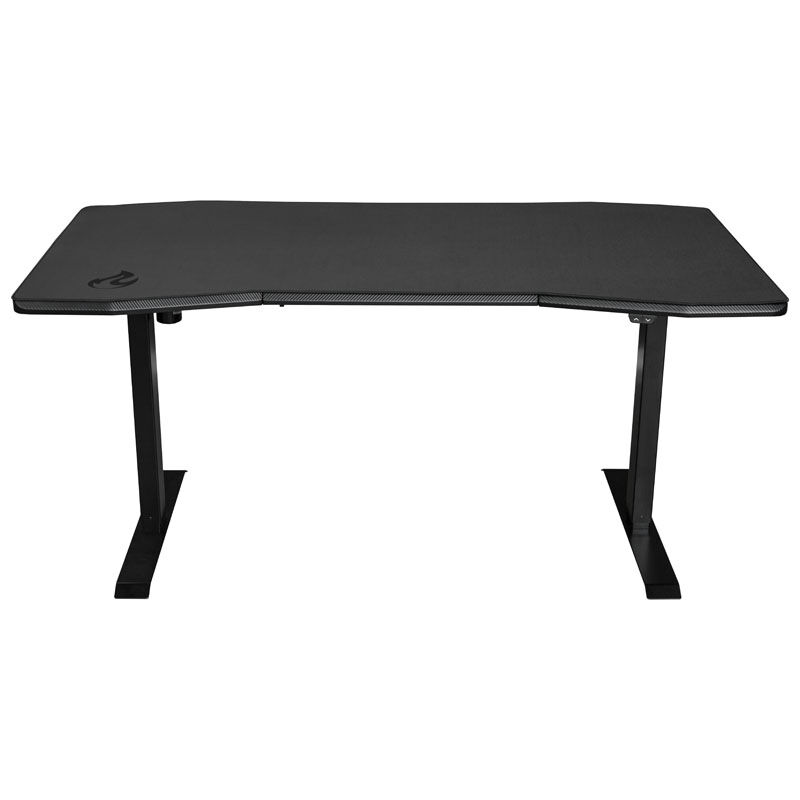 Scrivania gaming Nitro Concepts D16E NC-GP-DK-008, Carbon Black, 1600x800, regolabile elettricamente in altezza