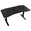 Scrivania gaming Nitro Concepts D16E NC-GP-DK-008, Carbon Black, 1600x800, regolabile elettricamente in altezza