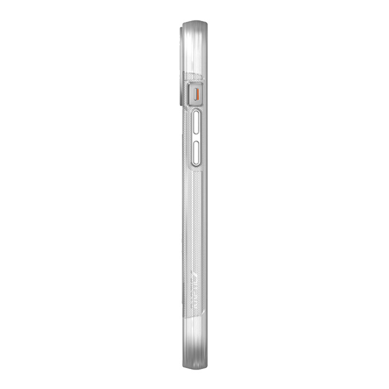Custodia Raptic Clutch MagSafe X-Doria per Apple iPhone 14 Plus / 15 Plus, trasparente