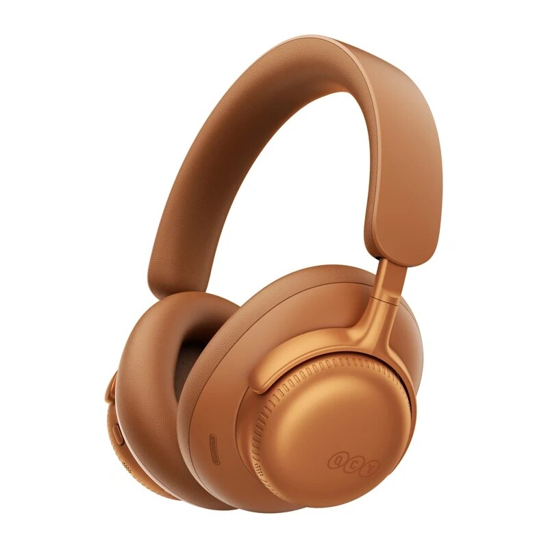 Cuffie over-ear wireless QCY H6 Ultra, ANC adattivo, Bluetooth 6.0, arancione