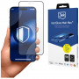 Vetro temperato 3MK HardGlass Matt Max per Apple iPhone 18 Pro Max, opaco, nero