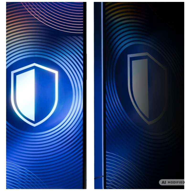 Vetro temperato 3MK HardGlass Matt Max Privacy per Apple iPhone 18 Pro, opaco, filtro privacy