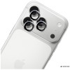 Protezione per lenti fotocamera 3MK Lens Protection Pro per Apple iPhone 18 Pro / 18 Pro Max, vetro temperato, azzurro