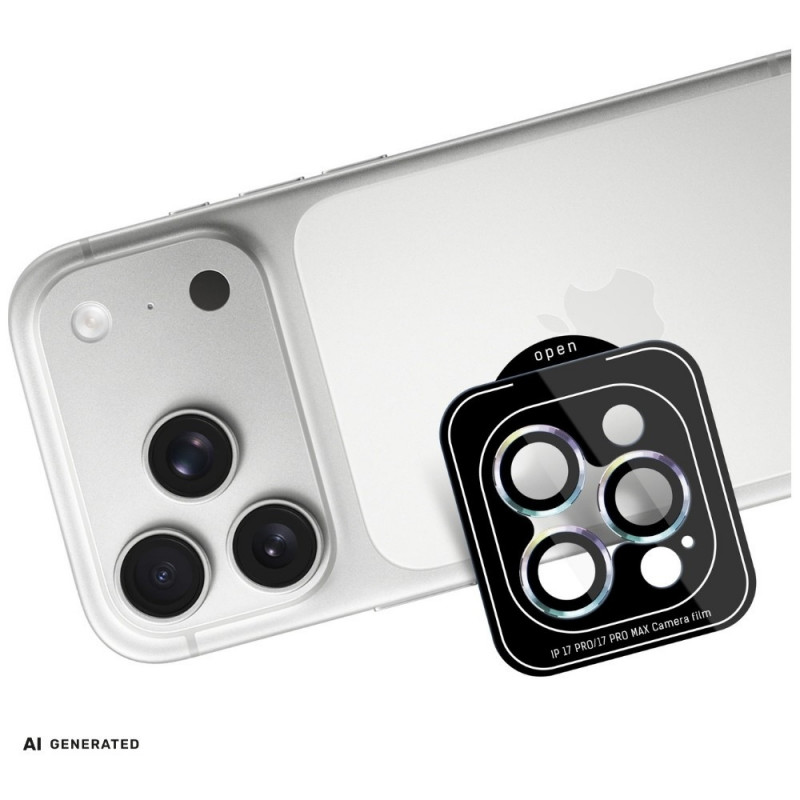 Protezione per lenti della fotocamera 3MK Lens Protection Pro per Apple iPhone 18 Pro / 18 Pro Max, vetro temperato, rainbow