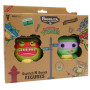 P.m.i. Kids World Fuggler S2 Swap & Style Figures FG6215A, confezione da 2 (Raphael & Donatello)