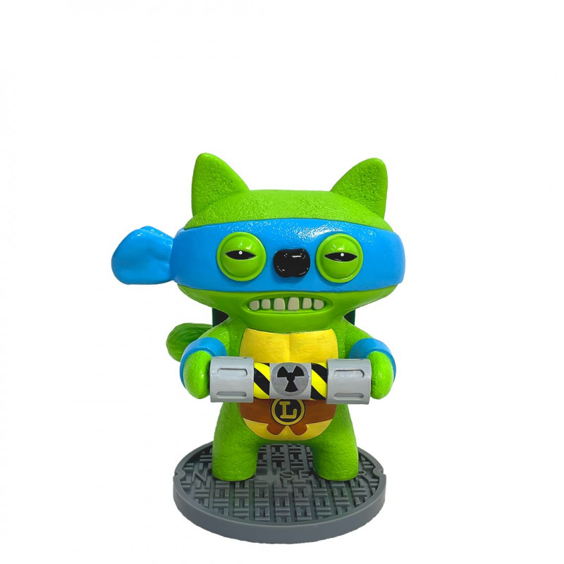 P.m.i. Kids World Fuggler S2 Swap & Style Figure - Confezione da 2 (Leonardo e Michelangelo)