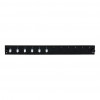 Pannello frontale in fibra per montaggio rack EFB Elektronik SB-FP-6SC-S-OM4, 1U, grigio, metallo, 432 mm