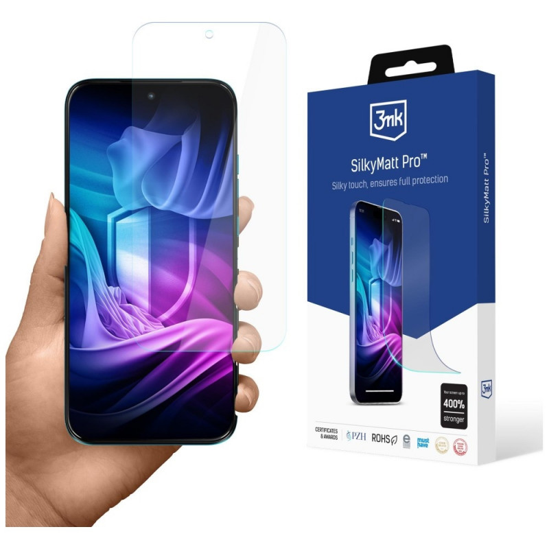 Pellicola protettiva opaca per schermo 3MK Silky Matt Pro per Motorola Moto G87
