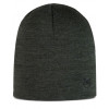 Buff Merino Midweight Beanie, Solid Bark