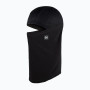 Passamontagna con cerniera Tech Fleece BUFF nero pieno