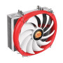 Dissipatore CPU Thermaltake NiC L32, ventola PWM da 140 mm, alluminio e rame, rosso, bianco