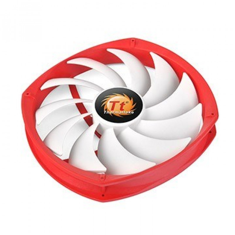 Dissipatore CPU Thermaltake NiC L32, ventola PWM da 140 mm, alluminio e rame, rosso, bianco