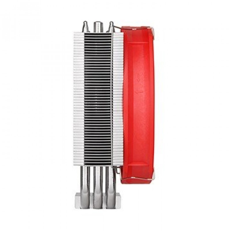 Dissipatore CPU Thermaltake NiC L32, ventola PWM da 140 mm, alluminio e rame, rosso, bianco