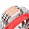 Dissipatore CPU Thermaltake NiC L32, ventola PWM da 140 mm, alluminio e rame, rosso, bianco