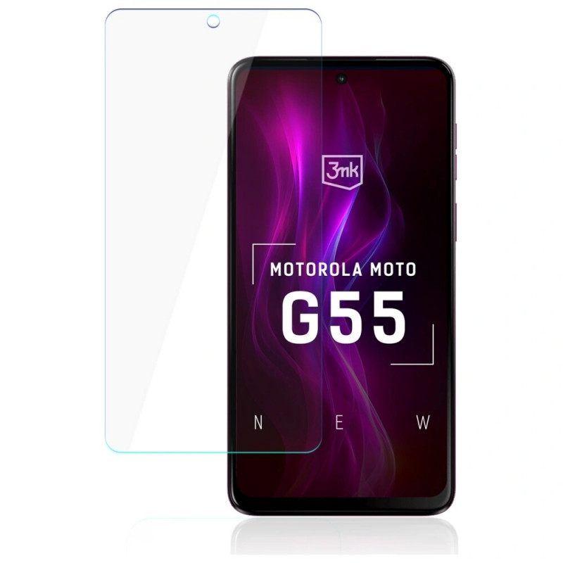 Vetro ibrido 3MK FlexibleGlass per Motorola Moto G55 5G
