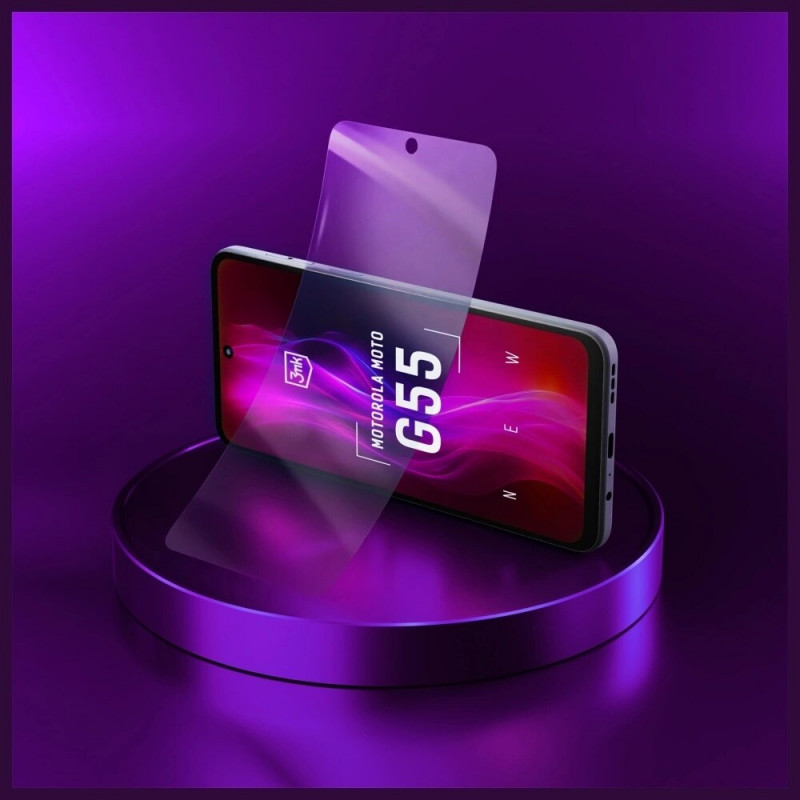 Vetro ibrido 3MK FlexibleGlass per Motorola Moto G55 5G