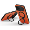 Custodia UNIQ Elix per Apple iPhone 18 Pro Max / 17 Pro Max, kickstand rotante a 360°, arancione