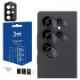 Vetro per fotocamera 3MK Lens Protection Pro per Samsung Galaxy S25 Ultra, nero