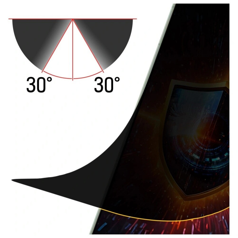 Pellicola protettiva per display privacy opaca 3MK Silky Matt Privacy per Xiaomi 15 Pro