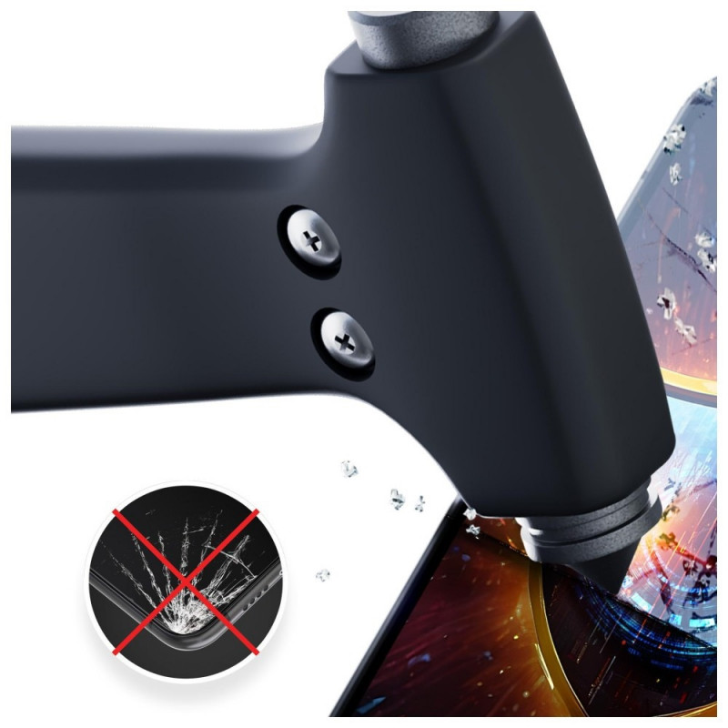 Pellicola protettiva per schermo privacy opaca 3MK Silky Matt Privacy per Google Pixel 9A, nera
