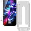 Vetro temperato 3MK HardGlass Max con applicatore per Samsung Galaxy S26+, nero