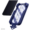 Vetro temperato 3MK HardGlass Max con applicatore per Apple iPhone 15 / 16, nero