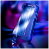 Vetro temperato 3MK HardGlass Max con applicatore per Samsung Galaxy S24+ / S25+, nero