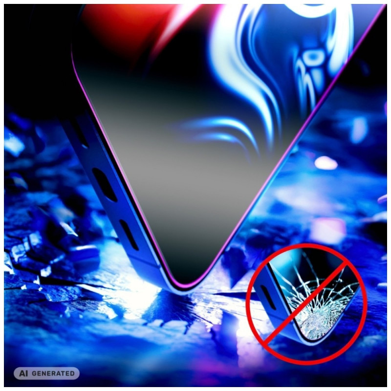 Vetro temperato 3MK HardGlass Max per Samsung Galaxy S24 Ultra, nero