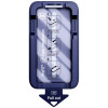 Vetro temperato 3MK HardGlass Max con applicatore per Apple iPhone 16 Pro / 17, nero