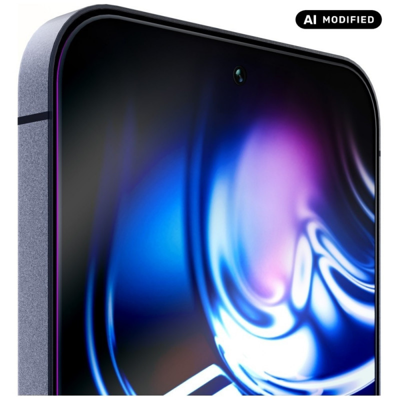 Vetro temperato 3MK HardGlass Max per Apple iPhone 15 Pro, nero