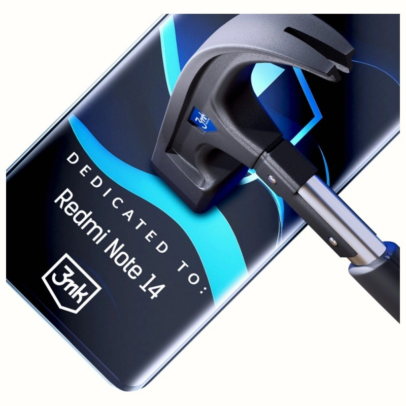 Proteggi schermo in vetro ibrido 3MK FlexibleGlass per Xiaomi Redmi Note 14 4G