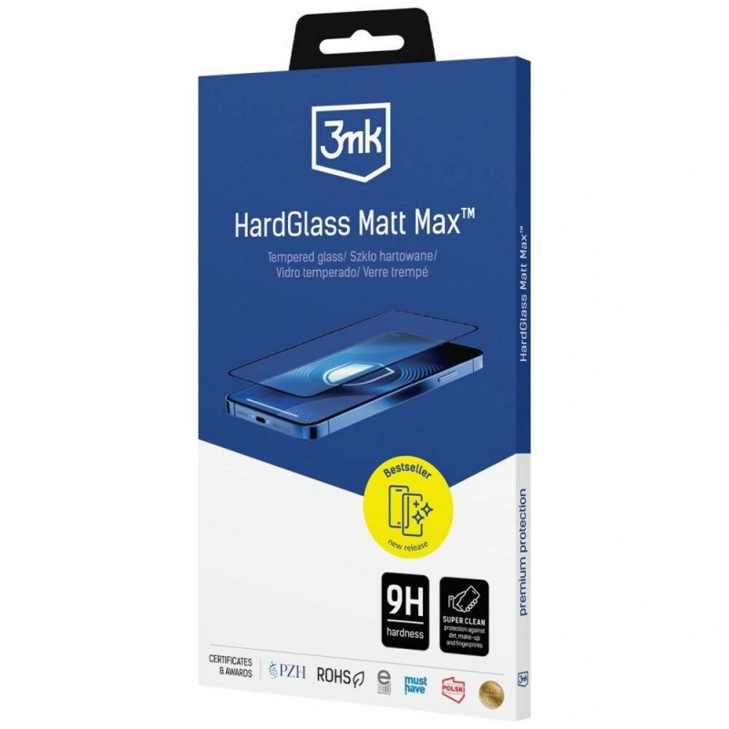 Vetro temperato opaco 3MK HardGlass Matt Max per Samsung Galaxy S26 (3MK17724)