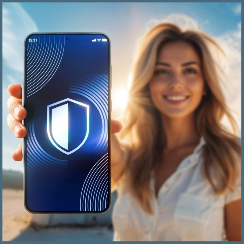 Vetro temperato opaco 3MK HardGlass Matt Max per Samsung Galaxy S26 (3MK17724)