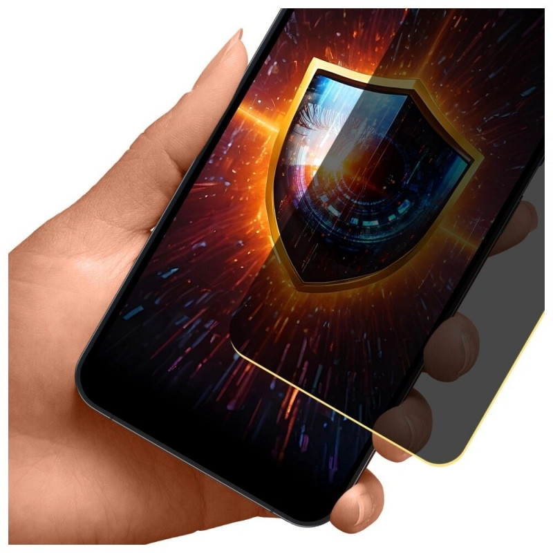 Pellicola protettiva per schermo privacy opaca 3MK Silky Matt Privacy per Samsung Galaxy S25