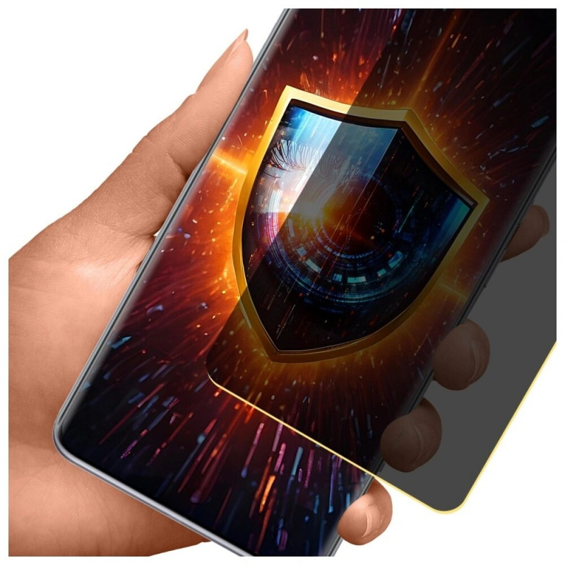 Pellicola protettiva privacy opaca 3MK Silky Matt Privacy per Xiaomi POCO X7
