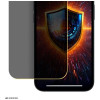 Pellicola protettiva per schermo privacy opaca 3MK Silky Matt Privacy per Realme 14 Pro