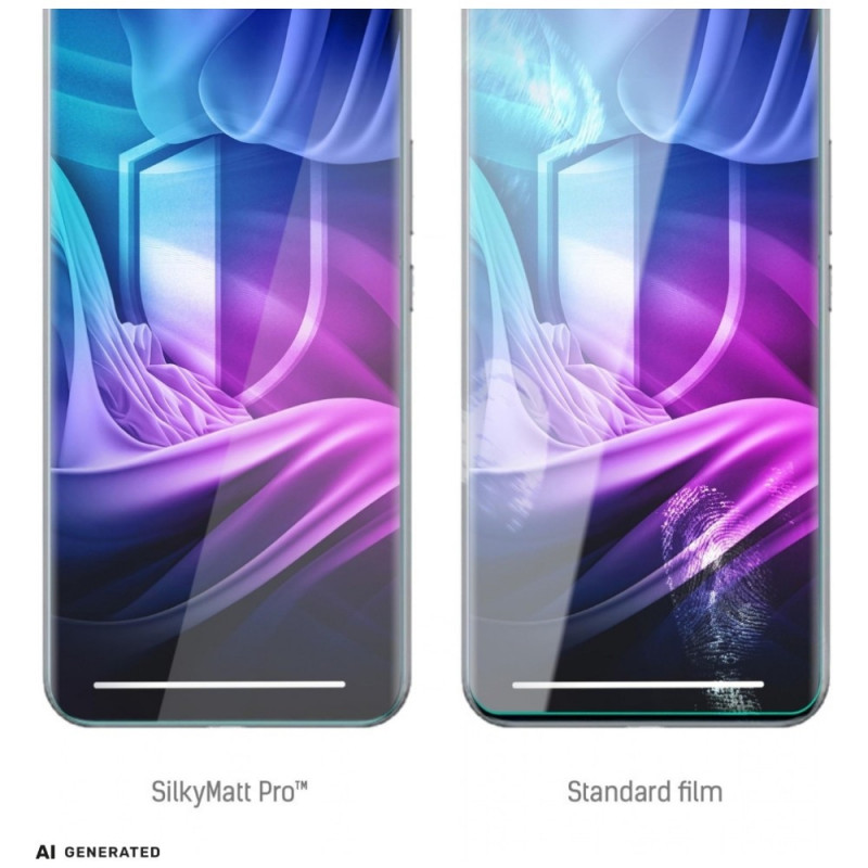 Pellicola protettiva opaca 3MK Silky Matt Pro per Realme 14 Pro+