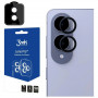 Vetro per fotocamera 3MK Lens Protection Pro per Samsung Galaxy S25 Edge, nero
