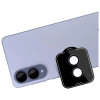 Vetro per fotocamera 3MK Lens Protection Pro per Samsung Galaxy S25 Edge, nero