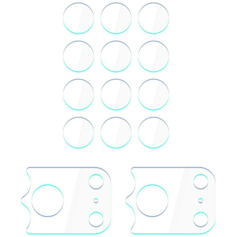 Protezione lenti fotocamera in vetro ibrido 3MK Lens Protection per Apple iPhone 17 Pro Max