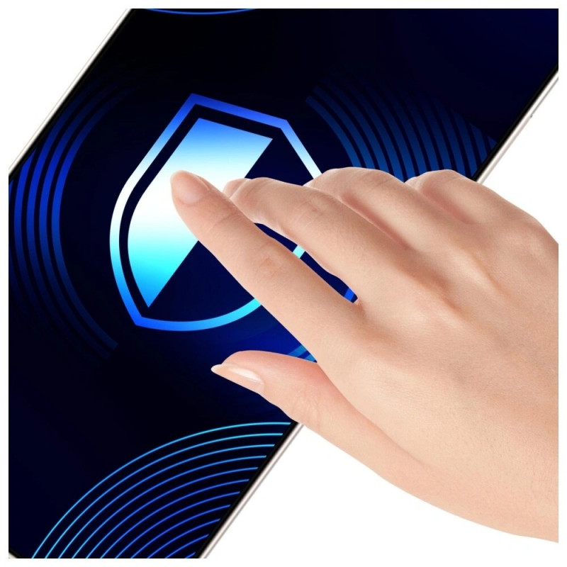 Vetro temperato opaco 3mk HardGlass Matt Max per Samsung Galaxy S25 Edge