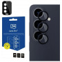 Protezione per lenti della fotocamera 3MK Lens Protection Pro per Samsung Galaxy S26+, nero