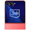 Vetro per fotocamera 3MK Lens Protection Pro per Samsung Galaxy Z Flip7, nero