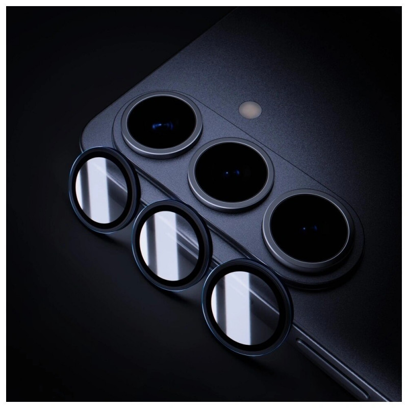Protezione per lenti della fotocamera 3MK Lens Protection Pro per Samsung Galaxy S26, nero