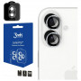 Vetro di protezione per lenti della fotocamera 3MK Lens Protection Pro per Apple iPhone 17, argento
