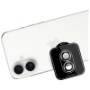 Vetro di protezione per lenti della fotocamera 3MK Lens Protection Pro per Apple iPhone 17, argento