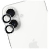 Vetro di protezione per lenti della fotocamera 3MK Lens Protection Pro per Apple iPhone 17, argento