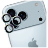 Vetro di protezione per lenti della fotocamera 3MK Lens Protection Pro per Apple iPhone 17 Pro / 17 Pro Max, multicolore